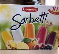 Sorbetti con frutta
