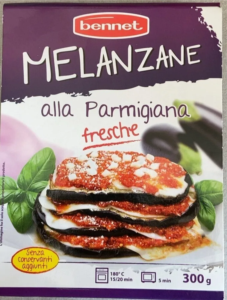 Melanzane alla parmigiana fresche