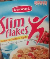 Slim flakes on amarene, lamponi e fragole