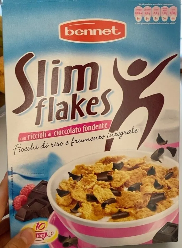 Slim flakes cioccolato fondente