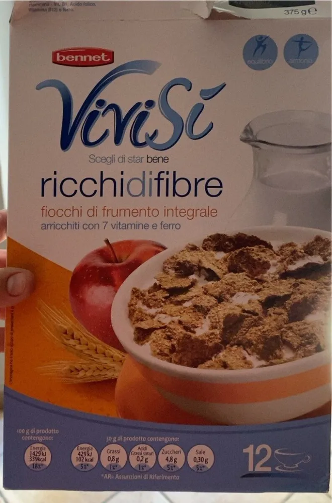 Fiocchi di frumento integrale