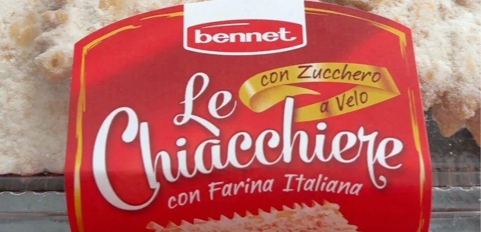 Le chiacchiere con farina italiana