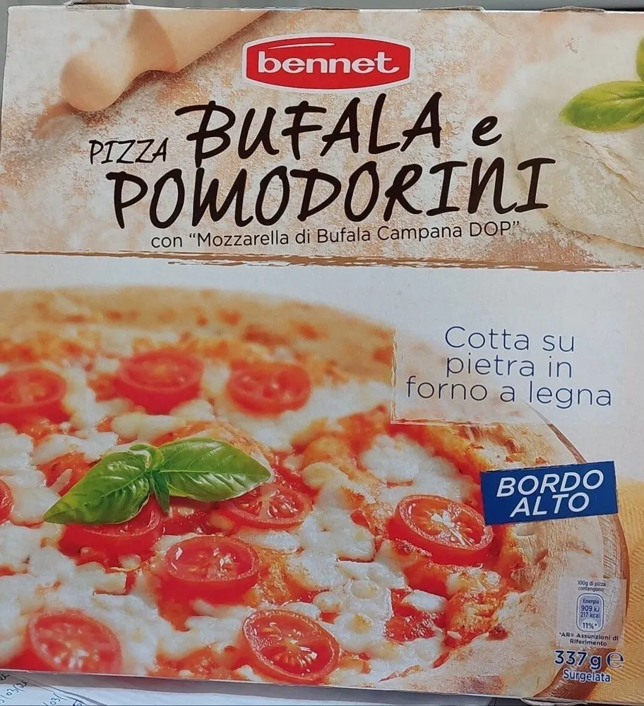 Pizza Bufala e Pomodorini