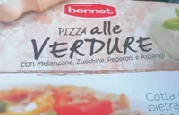 PIZZA ALLE VERDURE con melanzane zucchine peperoni e asparagi
