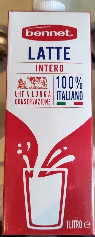 Latte intero uht