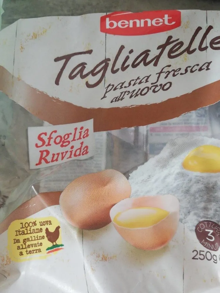 Tagliatelle pasta fresca all'uovo