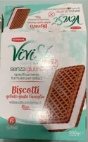 Biscotto gelato gusto vaniglia