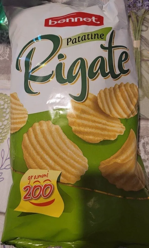 Patatine rigate