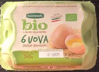 6 uova fresche biologiche