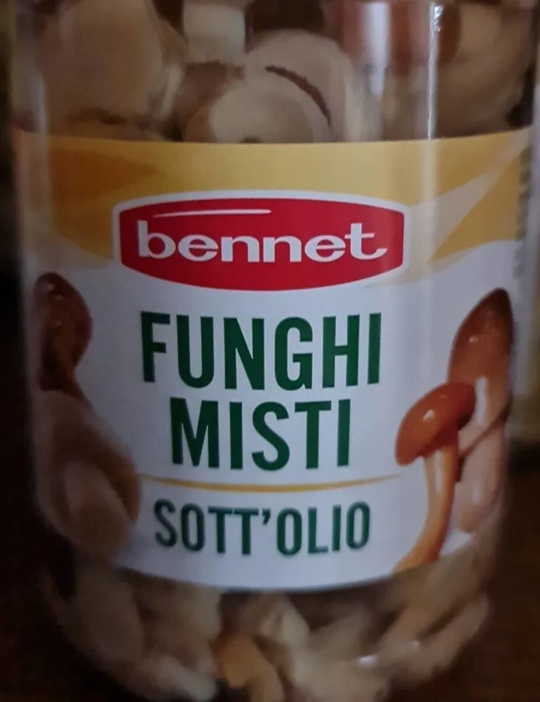 Funghi misti sott'olio