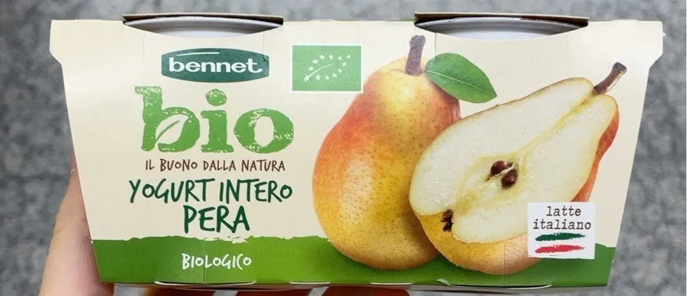 Yogurt intero pera BIO