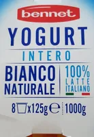 Yogurt intero bianco naturale