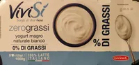 Zero grassi yogurt magro naturale bianco