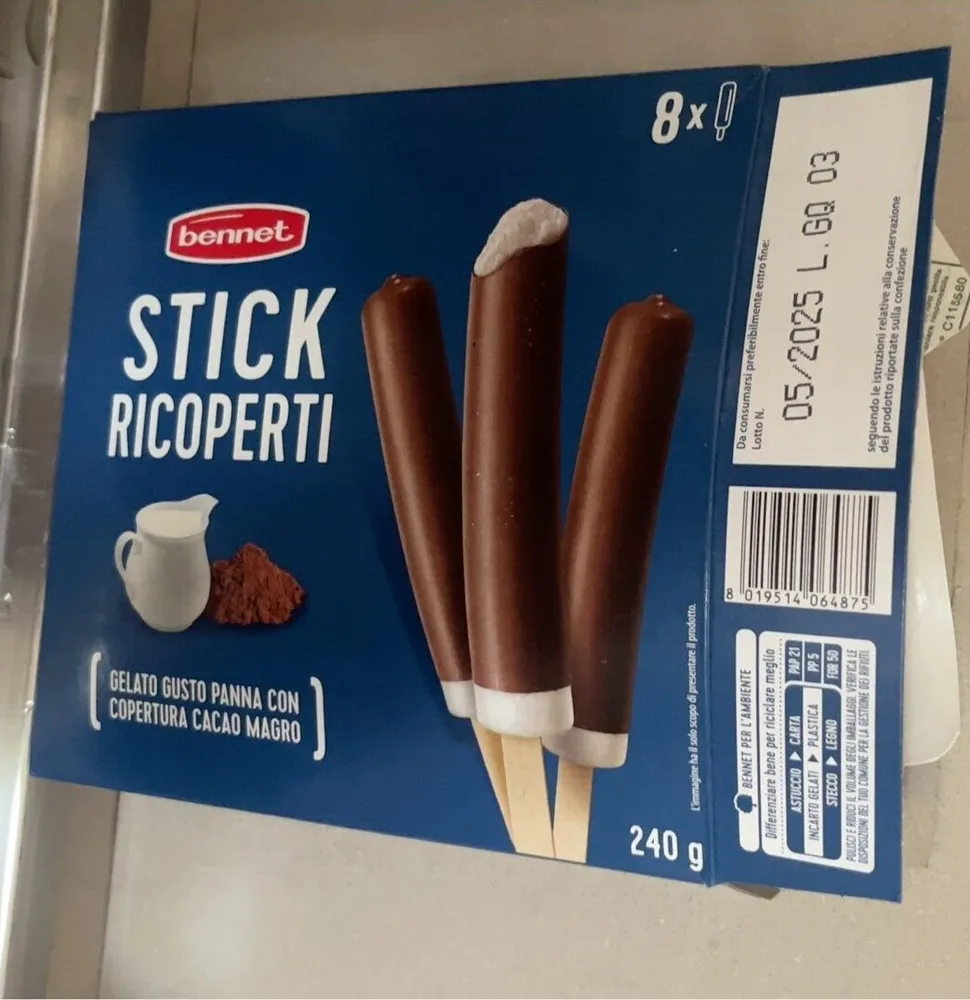 stick ricoperti