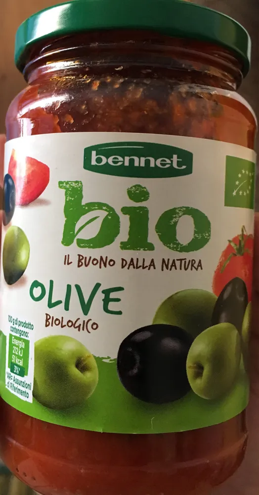 sugo alle olive biologico