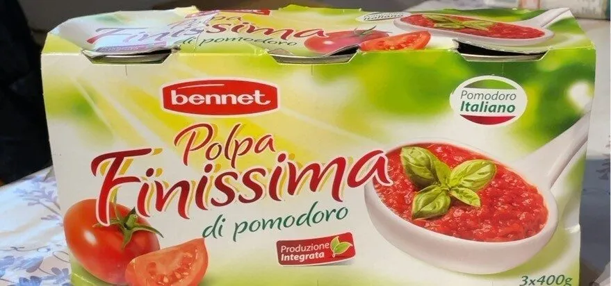 Polpa finissima di pomodoro