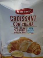 Croissant con crema