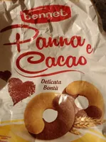 Panna e cacao biscotti