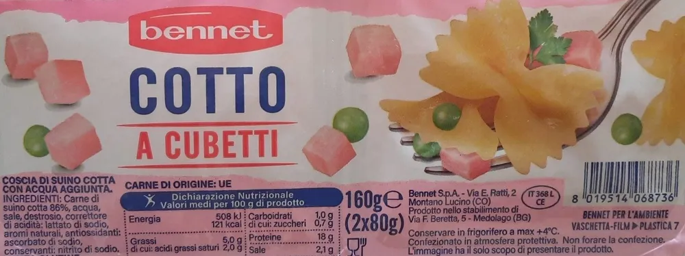Cotto a cubetti
