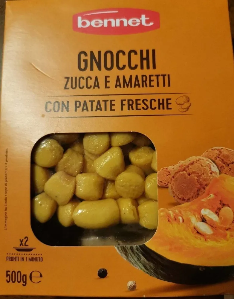 Gnocchi zucca e amaretti