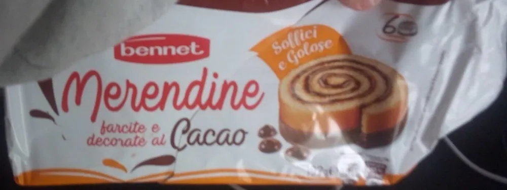 merendine farcite e decorate al cacao