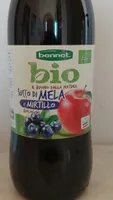 Succo di mela e mirtillo biologici