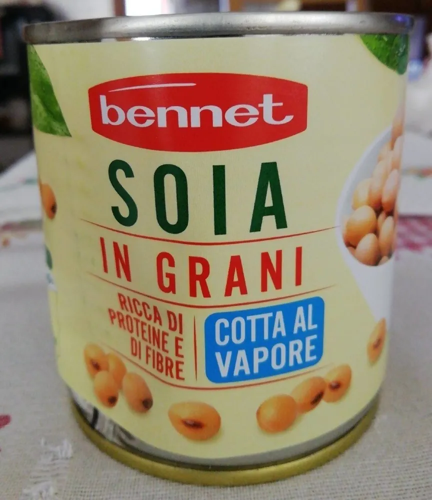 Soia in grani