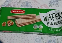 Wafers alla nocciola