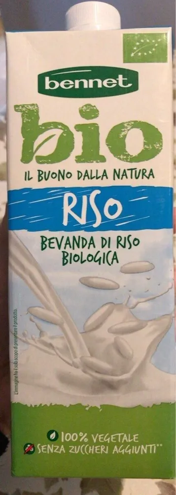 Bevanda di riso biologica