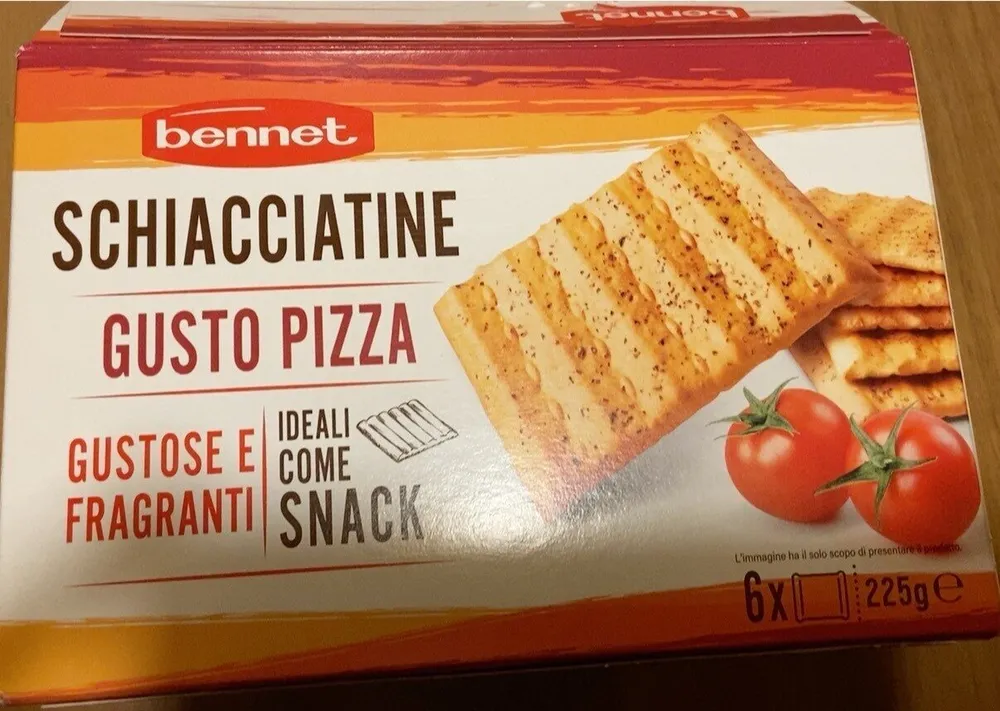 schiacciatine gusto pizza
