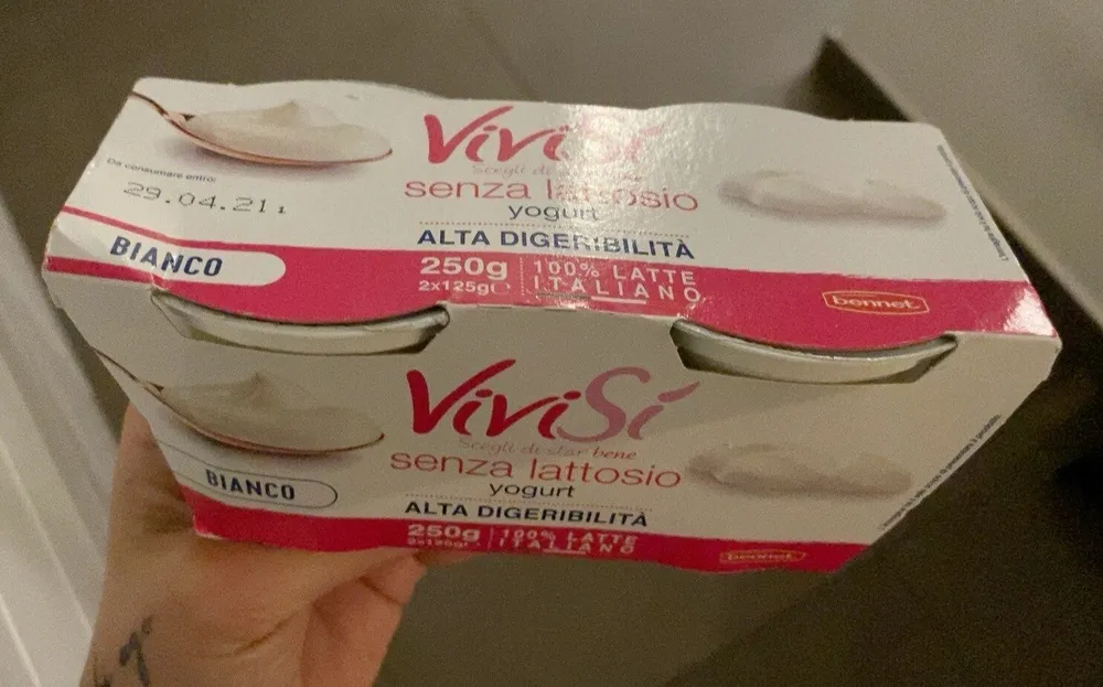 Yogurt senza lattosio