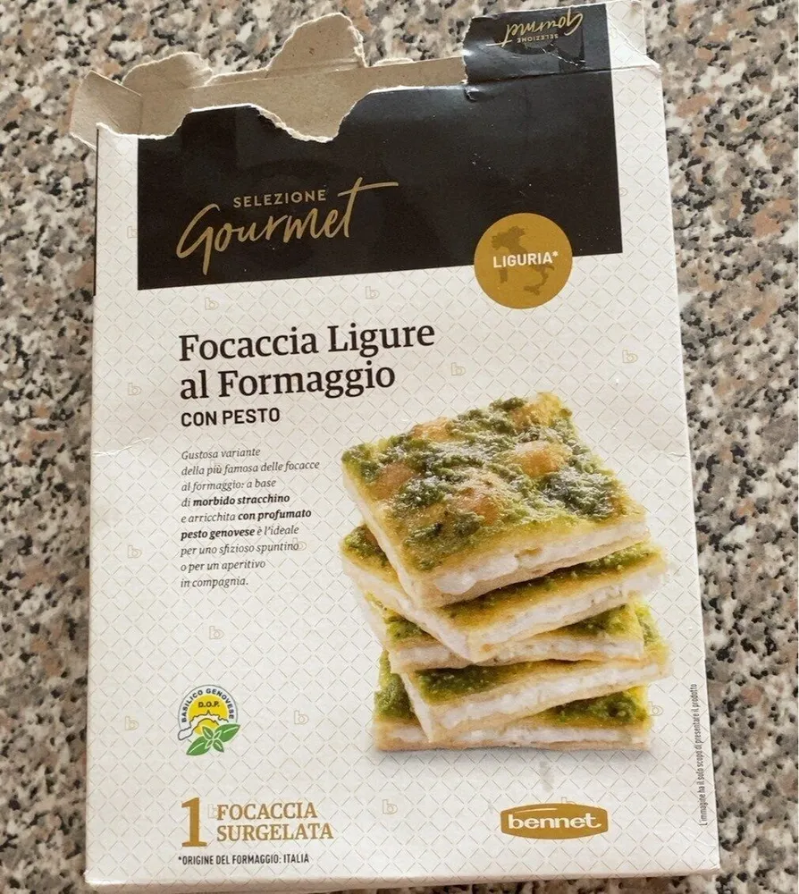Focaccia ligure al formaggio