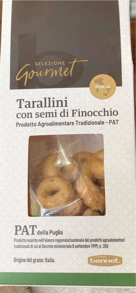 Tarallini con semi di finocchio