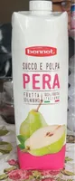 Succo e polpa di pera