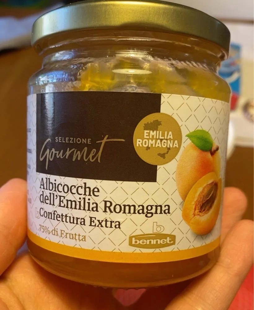 Confettura extra Alibicocche dell'Emilia Romagna 75% di frutta