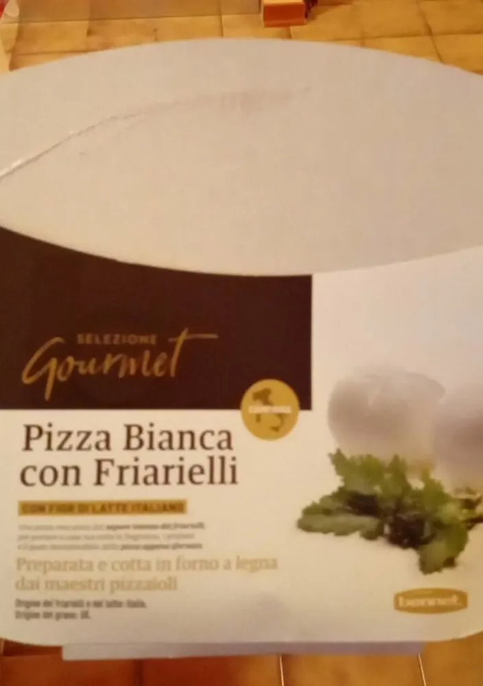 Pizza bianca con friarielli