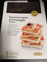 Focaccia ligure al formaggio "Pizzata"
