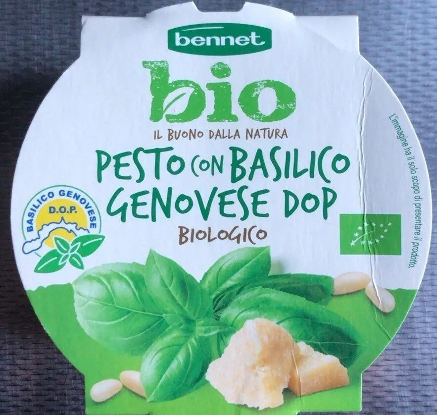 Pesto con basilico genovese dop