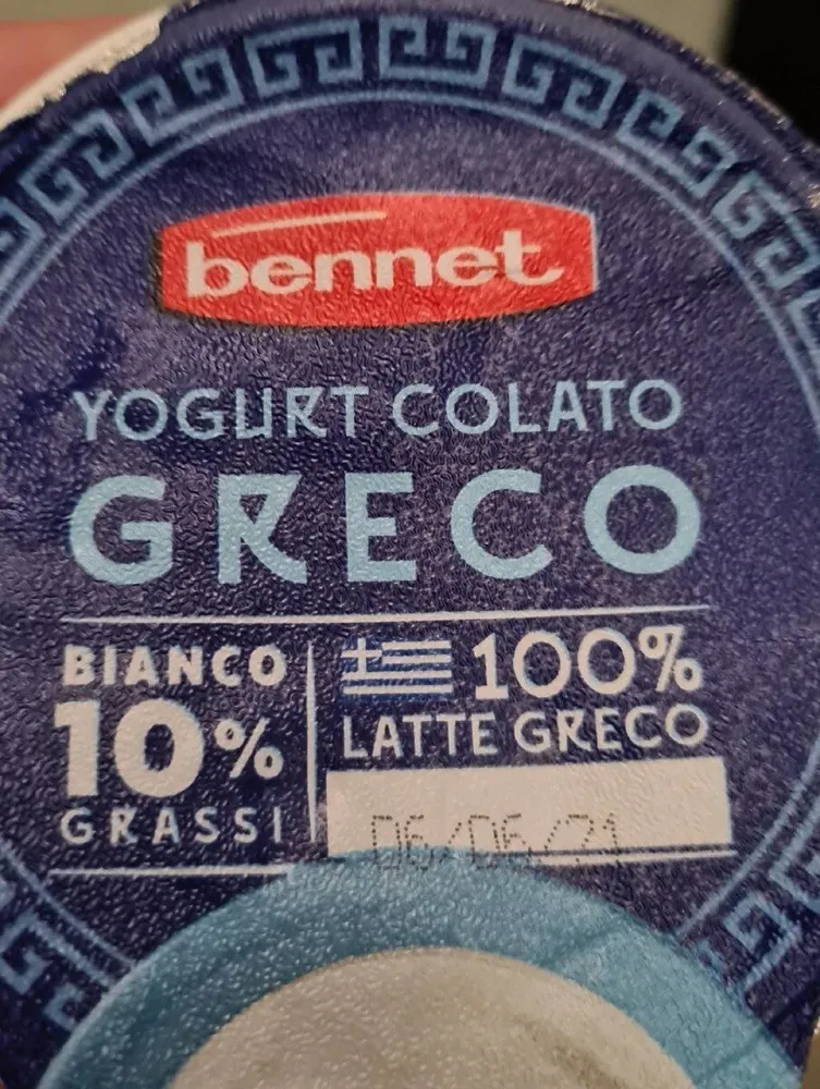 Yogurt colato greco 10% grassi