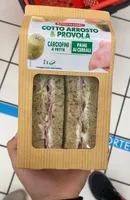 Tramezzino Cotto arrosto e provola