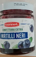 Confettura extra mirtilli neri