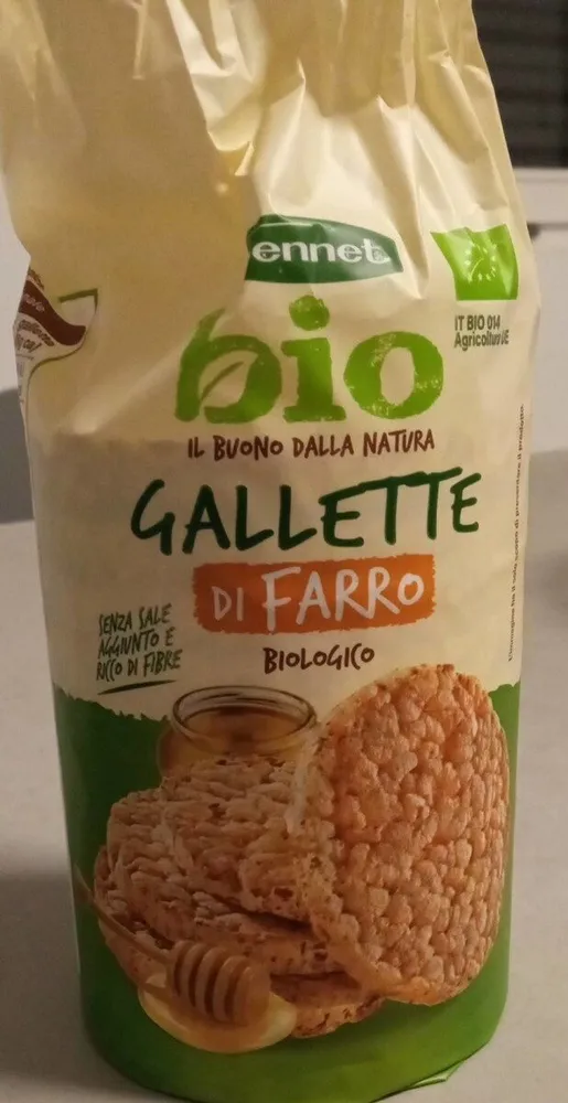 Gallette di farro biologico