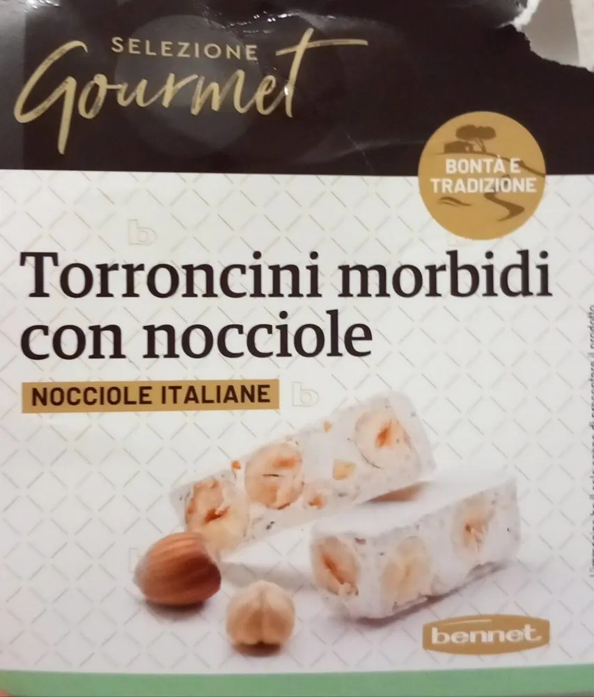 Torroncini morbidi con nocciole