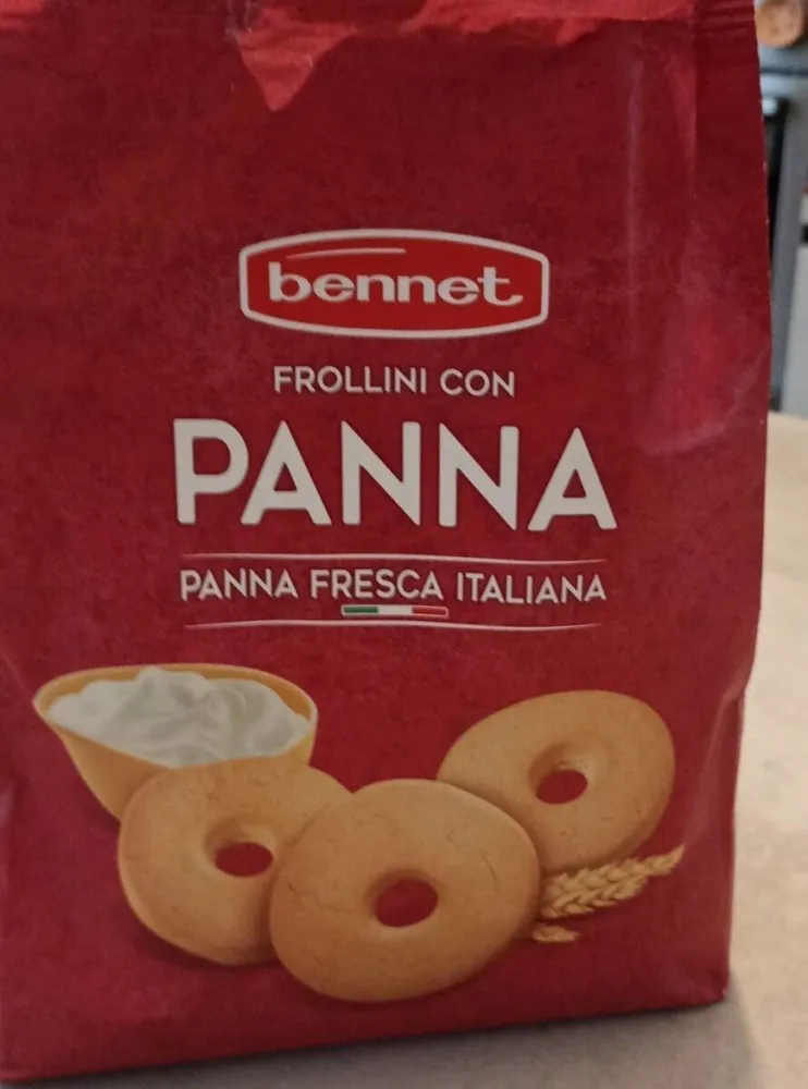 Frollini con panna