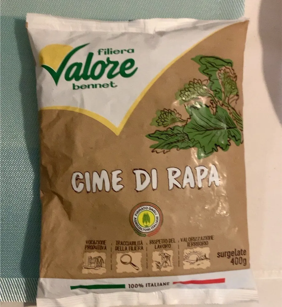 Cime di Rapa Filiera Valore
