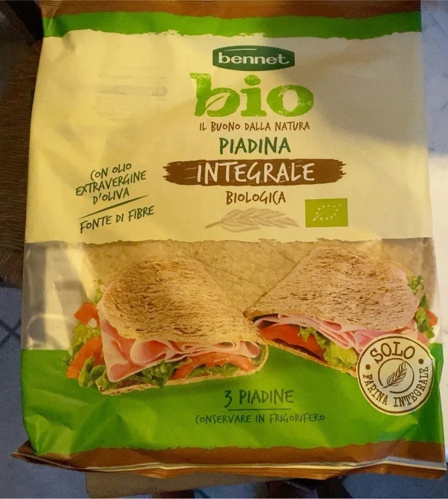 Piadina integrale biologicq