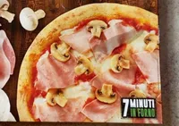 Pizza prisciutto e funghi