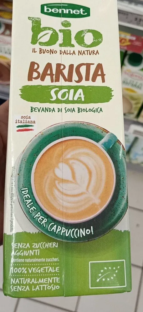 Bevanda di soia biologica ( c/o supermercato Bennet)