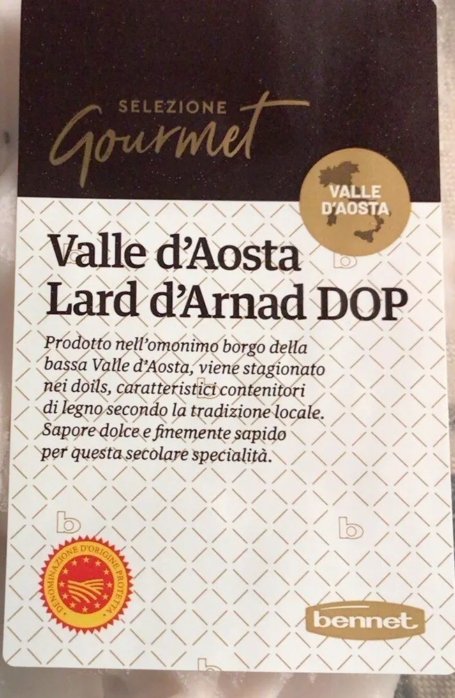 Valle d’Aosta Lard d’Arnard DOP