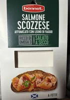 Salmone scozzese affumicato a fette